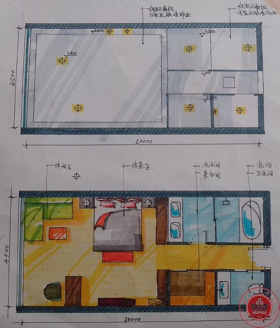环境艺术设计专业2014—2015年手绘作品赏析