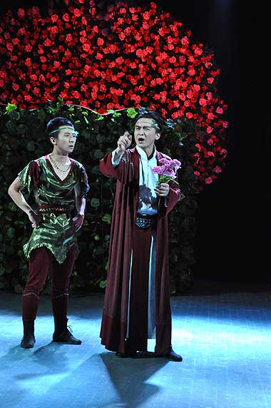 表演系09级推出毕业大戏《仲夏夜之梦》