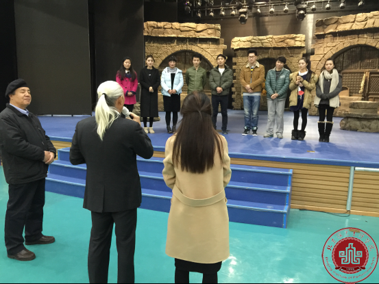 韩国武术明星王虎来我院参观交流