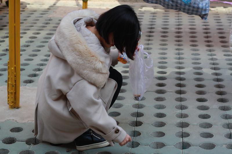 三月春风佛校园 我们在校园学雷锋