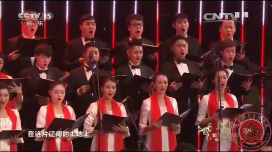 我院音乐系学生参加中央电视台新年音乐会