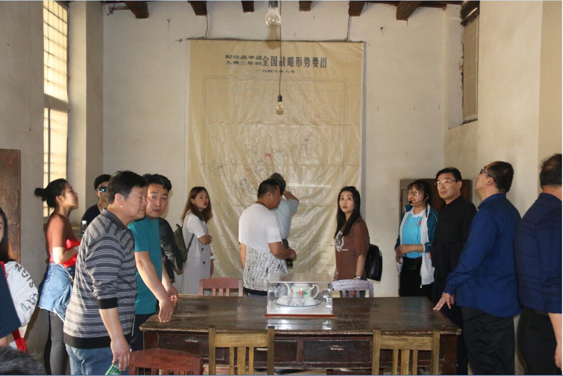 学院党总支组织党员干部到西柏坡参观学习
