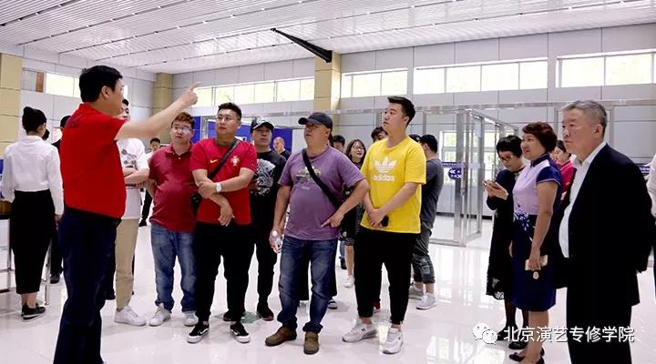 我院招生办领导赴航空实训基地开展招生培训交流