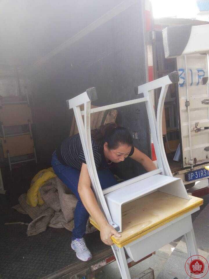 我校整体搬迁工作正有序进行