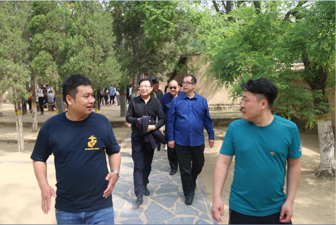学院党总支组织党员干部到西柏坡参观学习
