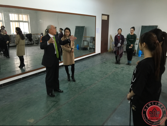 韩国武术明星王虎来我院参观交流