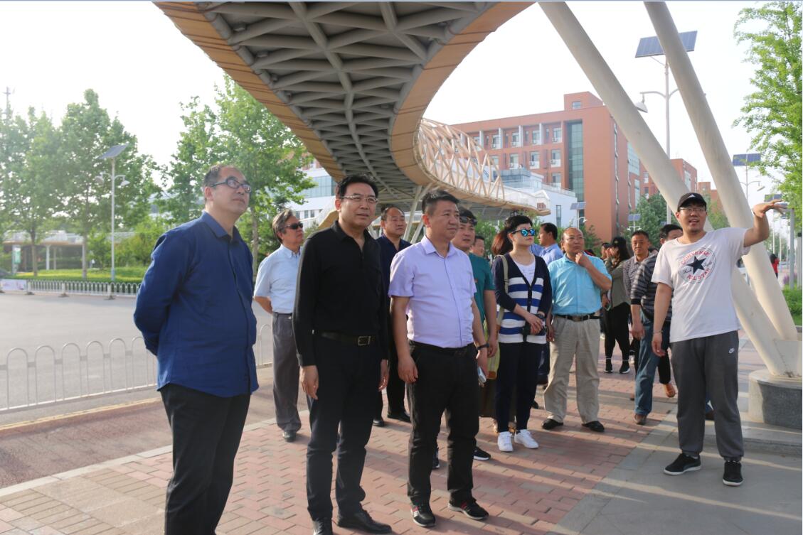 学院党总支组织党员干部到西柏坡参观学习
