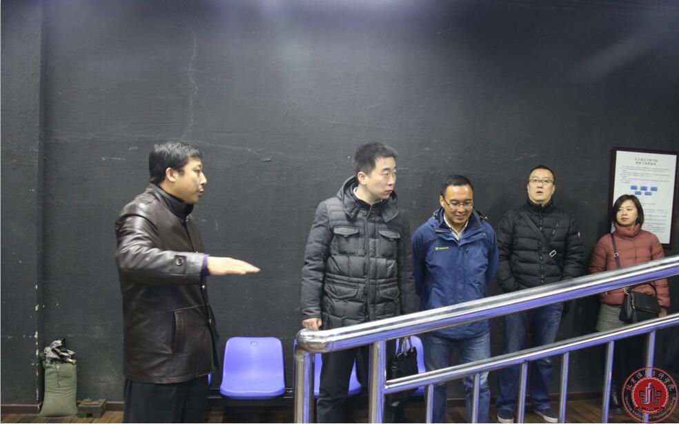 中新天津生态城商务局领导来我院参观考察