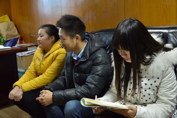 文管系记者站——学院领导采访